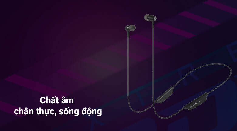 Tai nghe không dây Audio-Technica ATH-CLR100BT (Đen) | Chất âm chân thực, sống động