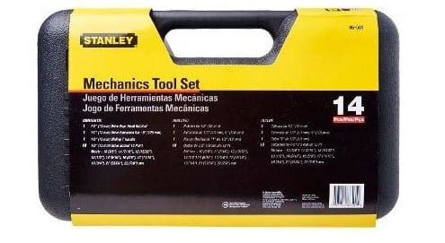 Hộp đựng nhỏ gọn dễ mang theo Bộ khẩu 1/2 inch Stanley 86-501