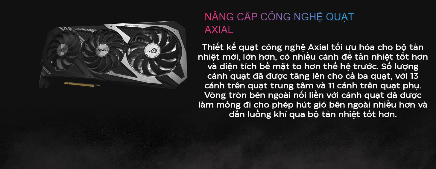 Card màn hình Asus ROG STRIX RTX 3070 Ti-O8G-GAMING