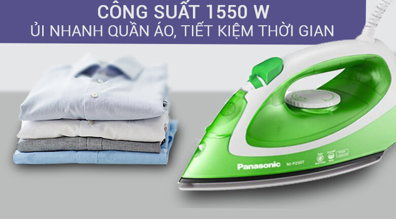 Bàn ủi hơi nước Panasonic NI-P250TGRA Bàn ủi hơi nước Panasonic NI-P250TGRA