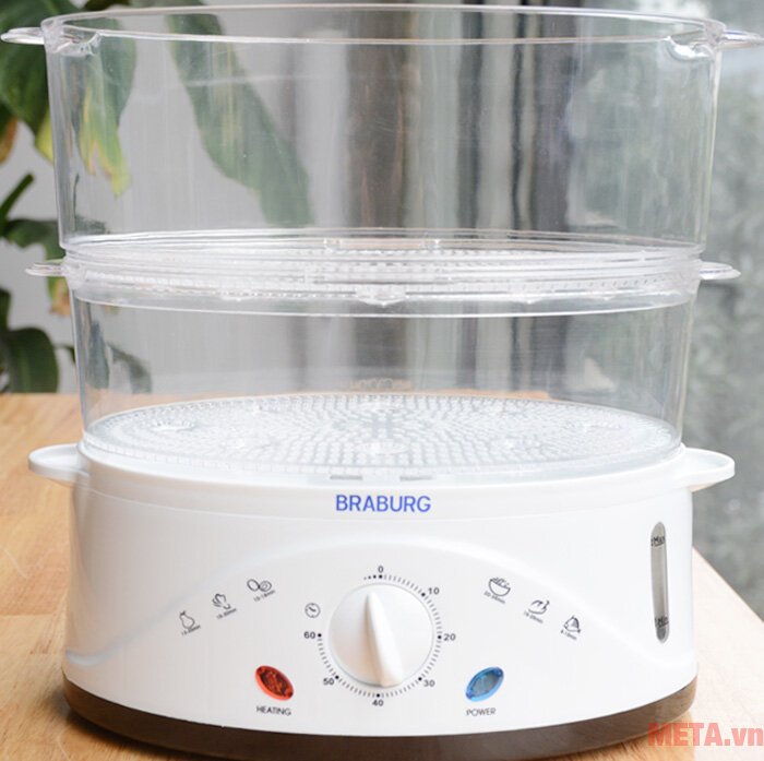 Nồi hấp 3 tầng Braburg
