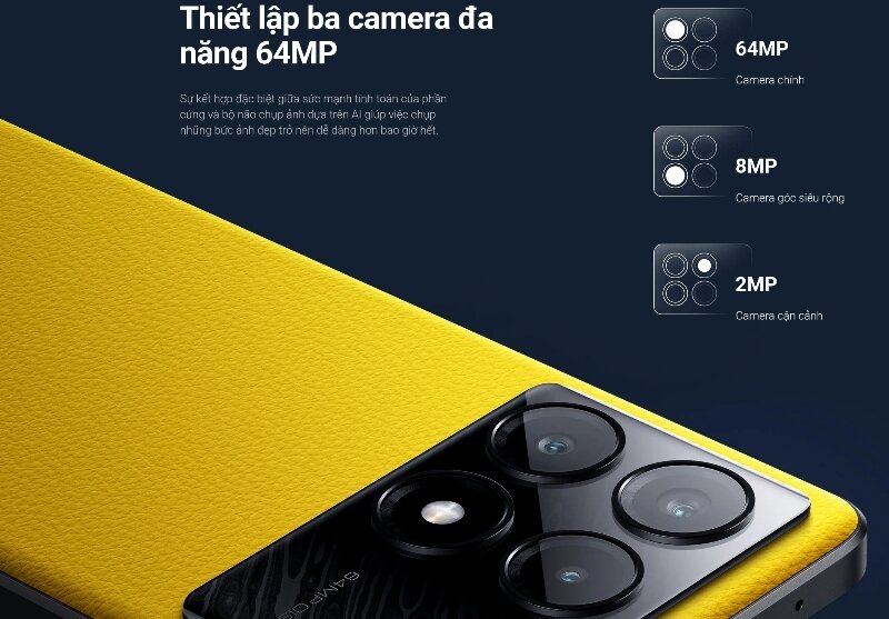 Poco X6 Pro 256GB camera