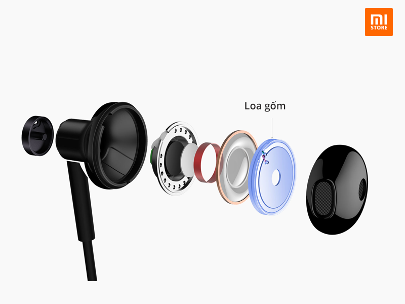 Tai nghe Dual Driver (Loa gốm) jack Type-C