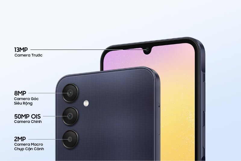 Điện thoại Samsung Galaxy A25 5G 8GB/128GB camera