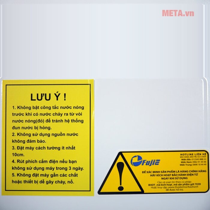 Cây nước nóng lạnh FujiE WD1800C