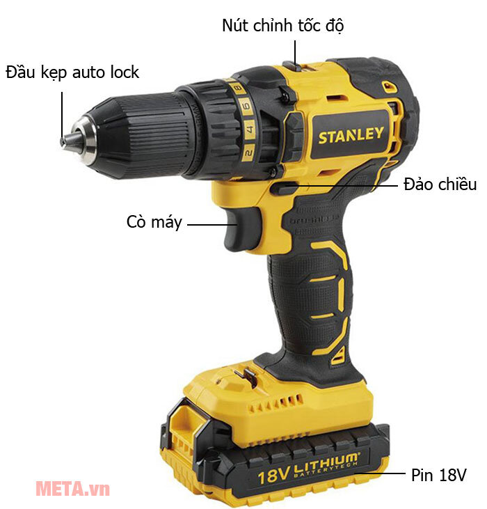 được trang bị pin