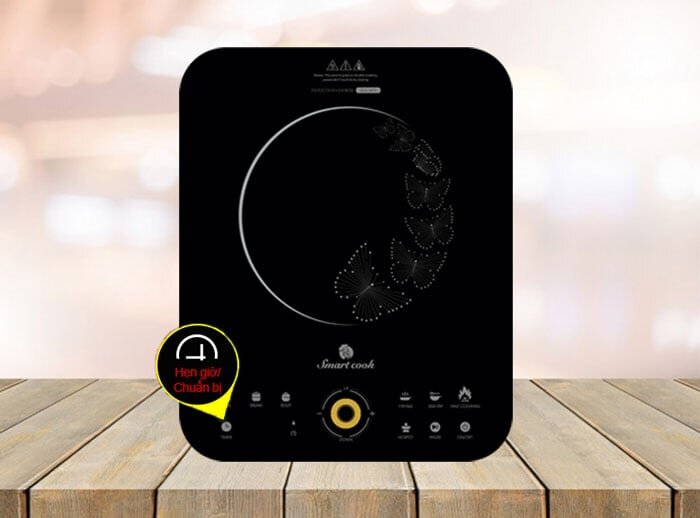 Bếp từ đơn Smartcook ICS-3873 được tích hợp chế độ hẹn giờ tiện lợi