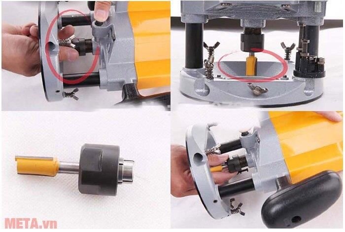 Máy phay gỗ INGCO RT22001