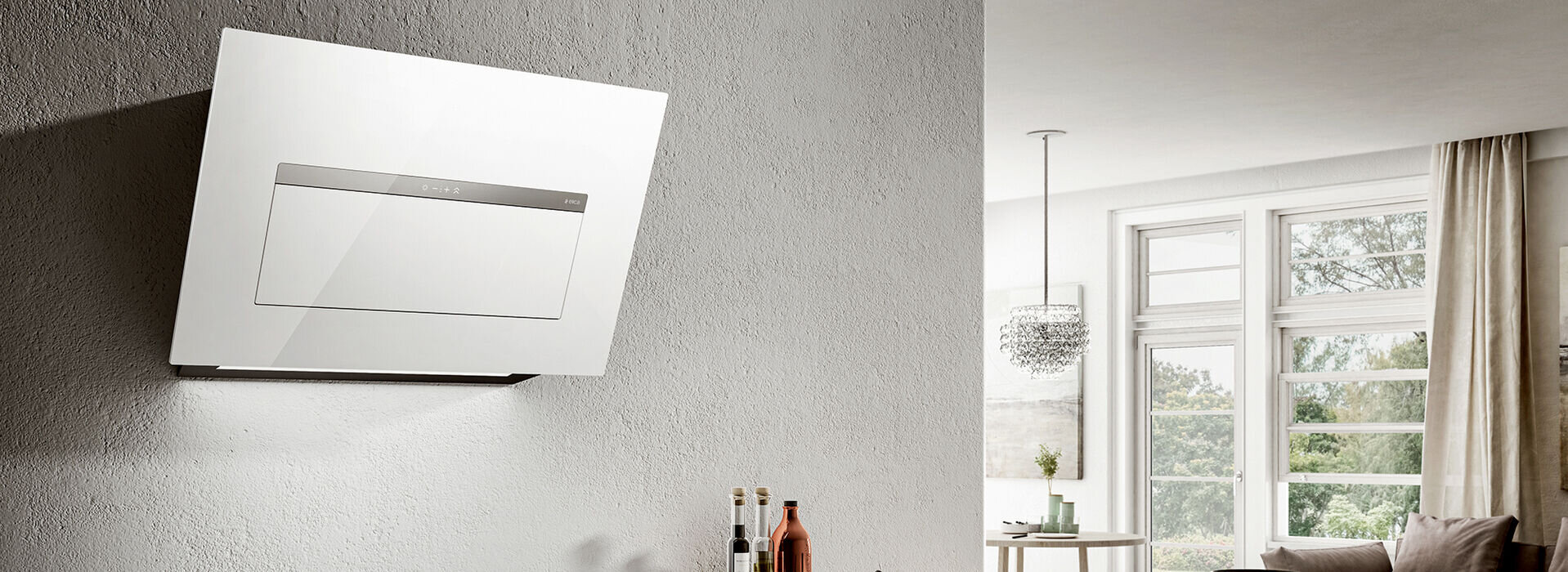 Máy hút mùi áp tường ELICA BLOOM-S