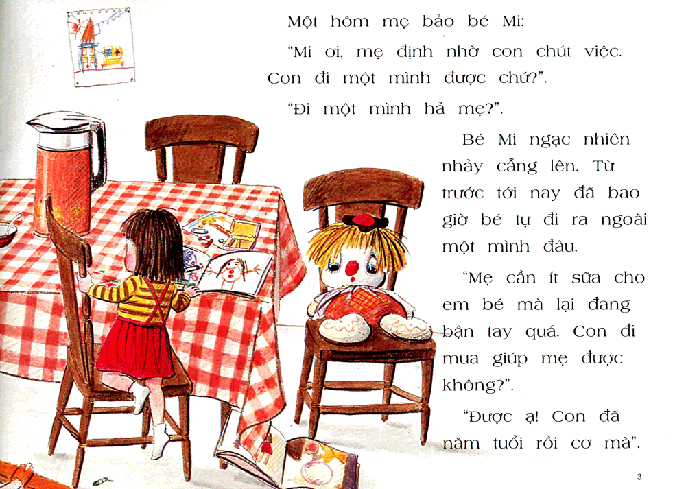  Chiến công đầu tiên của bé Mi