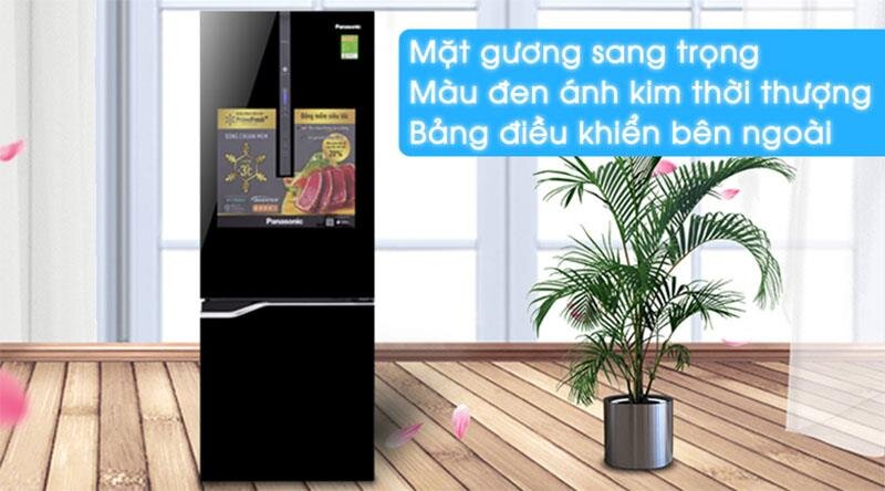 Tủ lạnh Panasonic NR-BV328GKV2 - 290Lít Inverter Cấp đông mềm