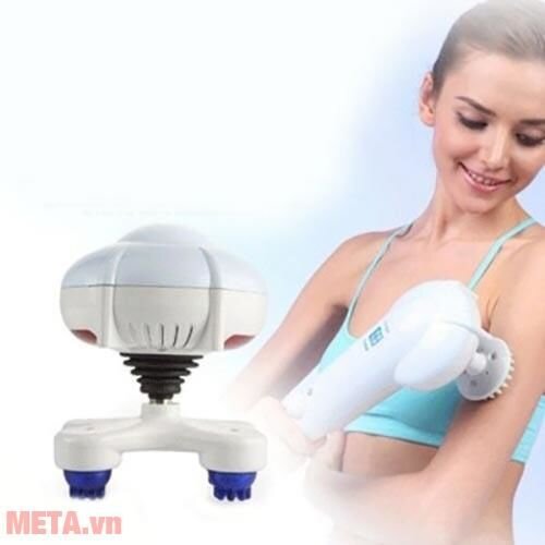 Máy massage cầm tay 7 đầu nhập khẩu Hàn Quốc Squirrel V-999