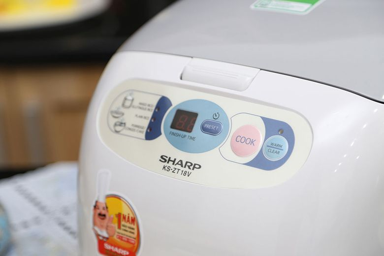 Nồi cơm điện Sharp 1.8L KS-ZT18/V
