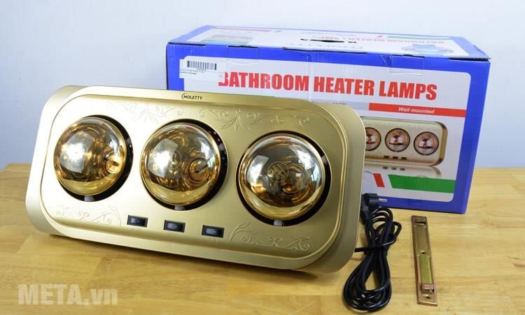 Đèn sưởi nhà tắm Moletty M-03H
