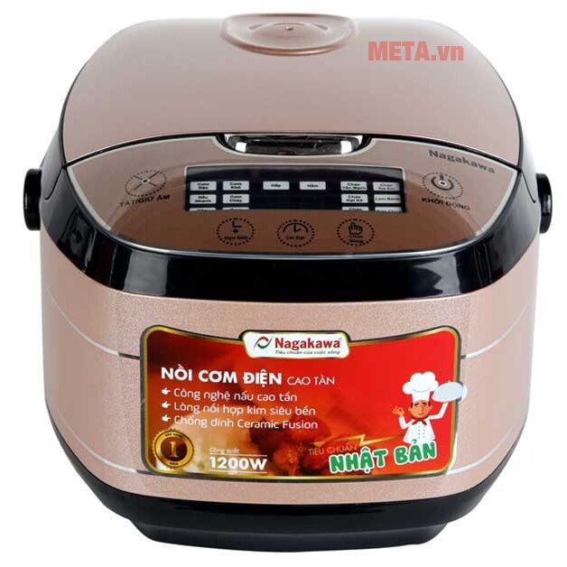 Nồi cơm điện cao tần Nagakawa NAG0102 (1,8 lít)