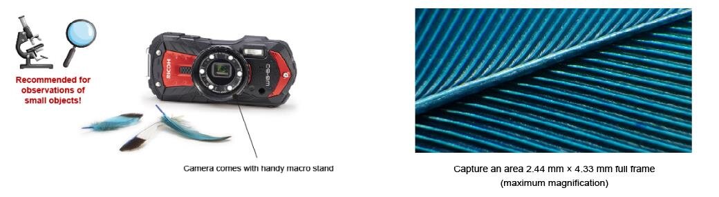 Máy Ảnh Chống Nước Ricoh WG-60 (Đỏ)