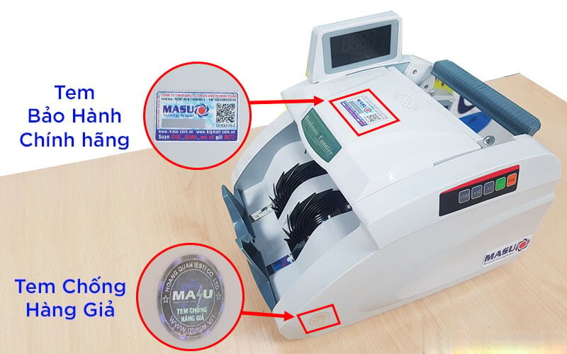 Máy đếm tiền Masu  