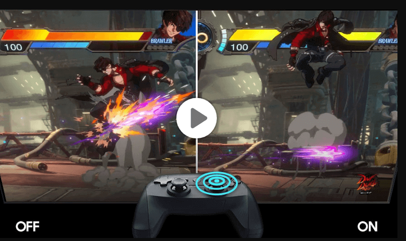 Tivi 75 inch Samsung UA75DU8000KXXV có độ trễ đầu vào thấp