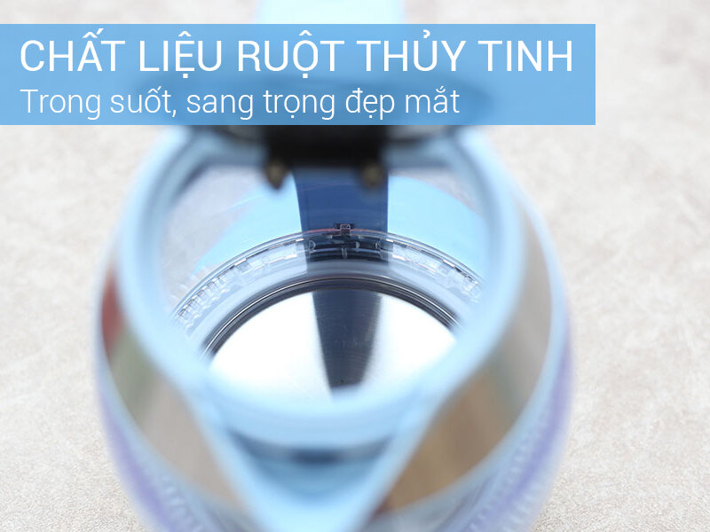 Bình siêu tốc Delites ST18G01B 1.8 lít Bình siêu tốc Delites ST18G01B 1.8 lít