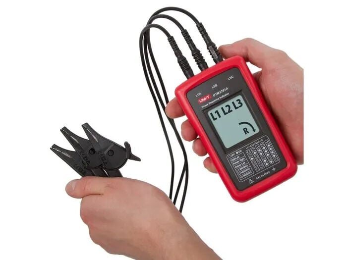 Thiết bị chỉ thị pha và chiều quay động cơ UNI-T UT261A Thiết bị chỉ thị pha và chiều quay động cơ UNI-T UT261A