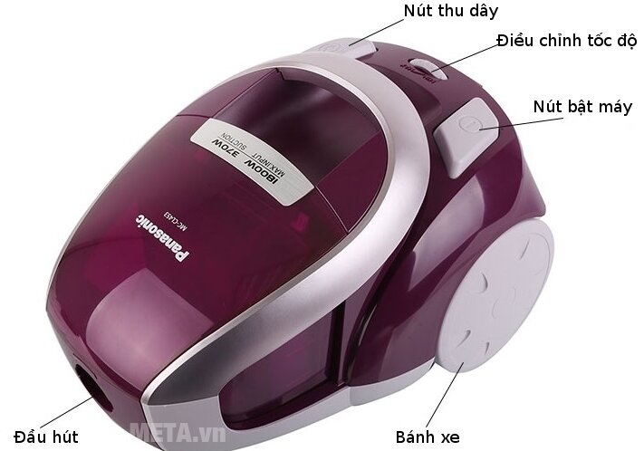 Máy hút bụi Panasonic MC-CL453RN46