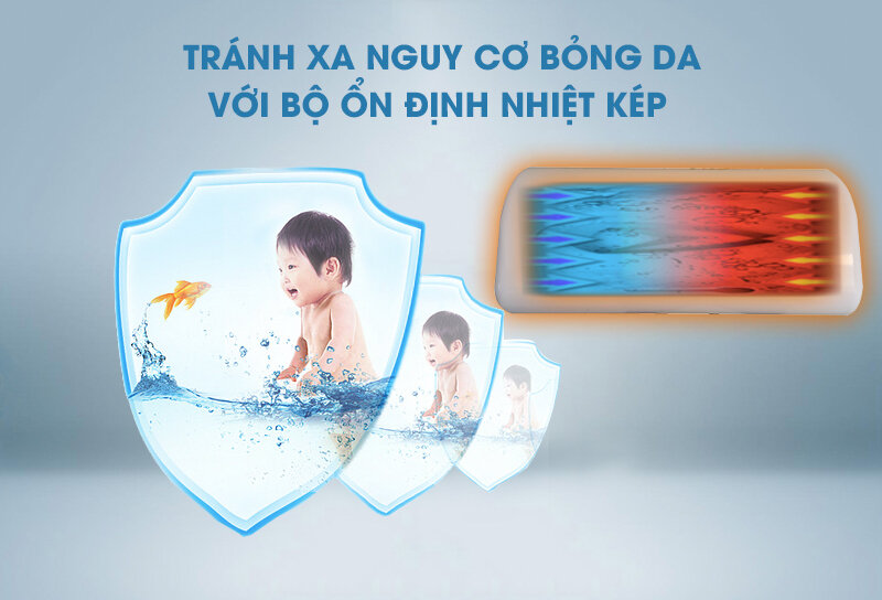 Bình nước nóng ngang Ferroli QQ EVO ME 20 lít Bình nước nóng ngang Ferroli QQ EVO ME 20 lít