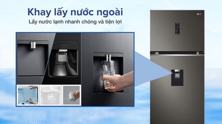 Tủ lạnh LG Inverter 394 lít GN-D392PSA Tủ lạnh LG Inverter 394 lít GN-D392PSA
