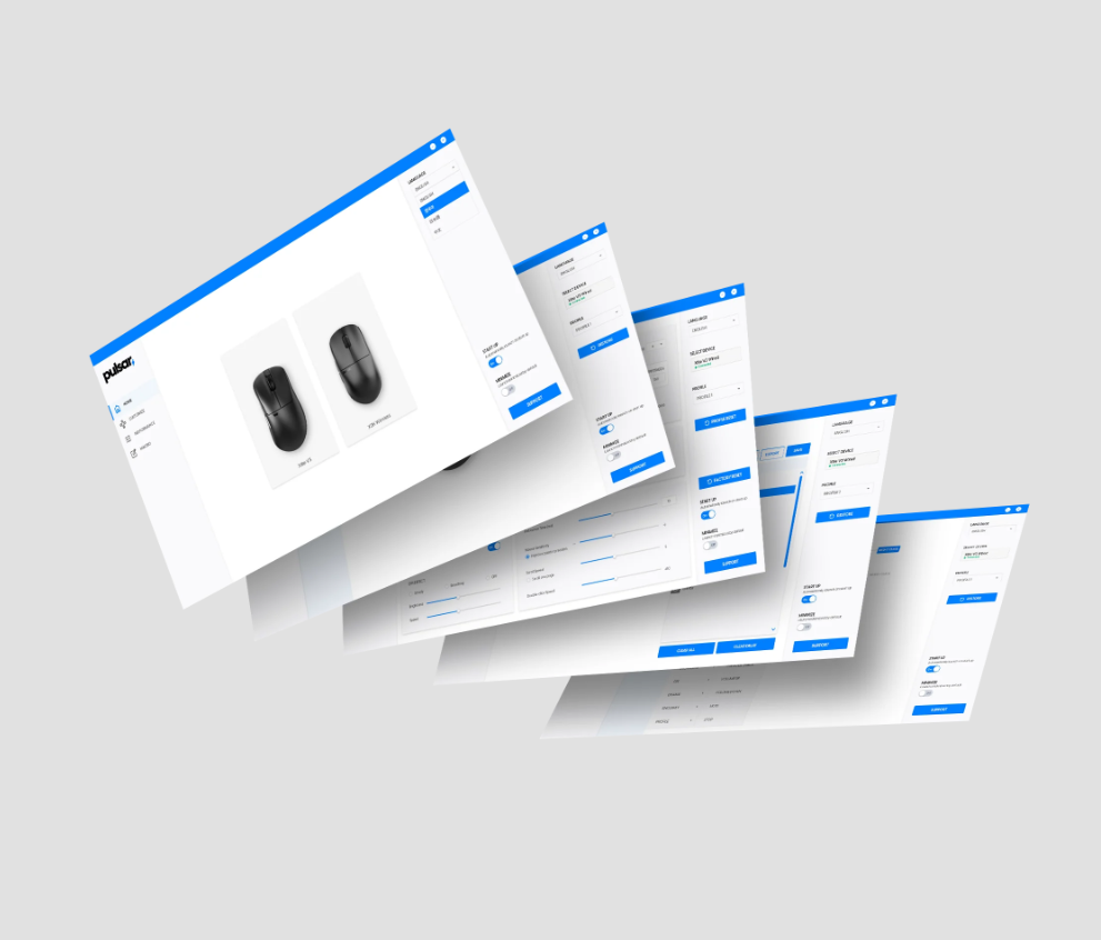 Chuột Gaming không dây Pulsar Xlite v4 Quiccs Edition Medium-LTD 1,500 12