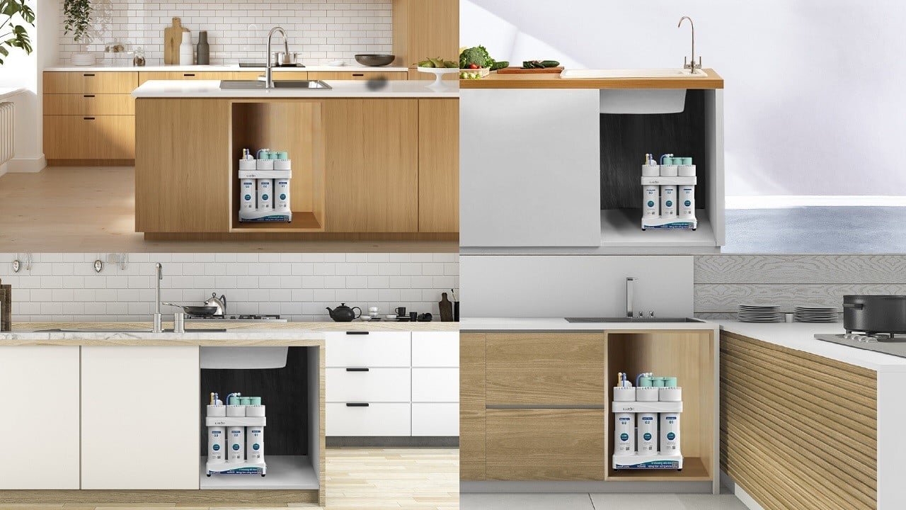 Máy lọc nước để gầm Karofi KAQ-U05 Pro cho khả năng lọc nước mạnh mẽ với công suất lên đến 20 lít mỗi giờ