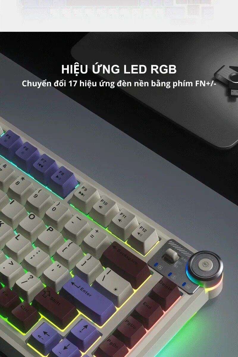 Bàn phím cơ gaming AULA AU75 11