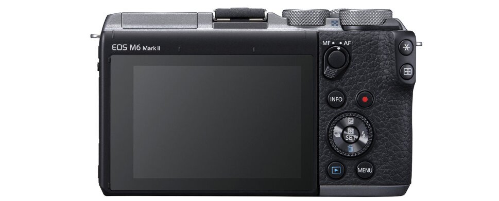 Máy Ảnh Canon EOS M6 Mark II Body (Bạc)