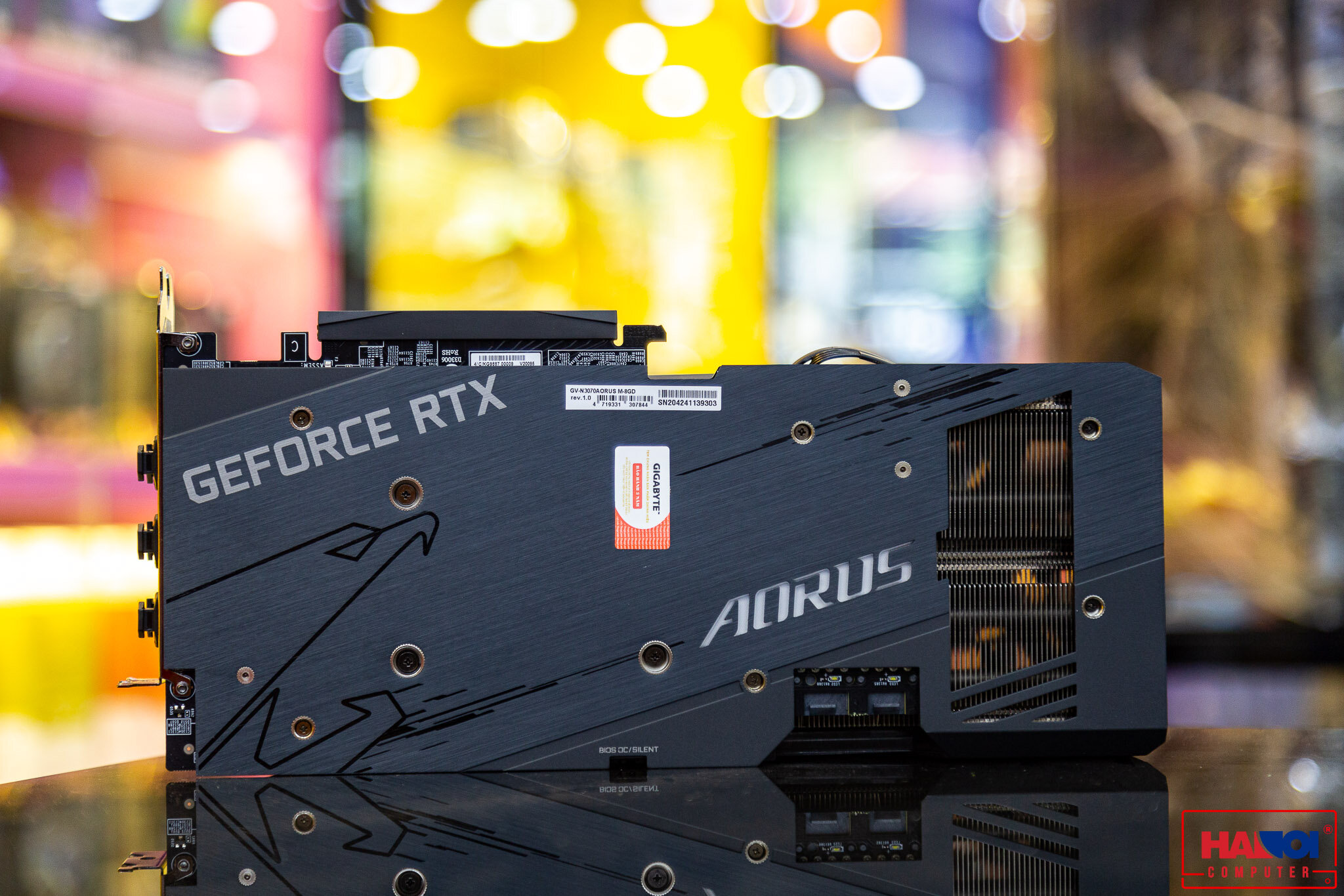 Card màn hình Gigabyte RTX 3070 AORUS MASTER - 8GD V2