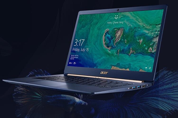 Laptop Acer Swift SF514-53T-740R(NX.H7KSV.002) Win10, Grey,FP