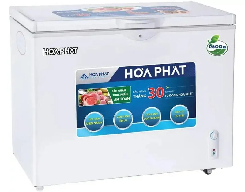 Tủ đông Hòa Phát 1 ngăn 252 lít HCF-516S1Đ1