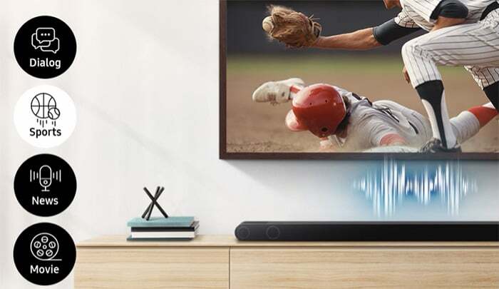 Công nghệ Adaptive Sound Loa thanh Samsung HW-S800B/XV