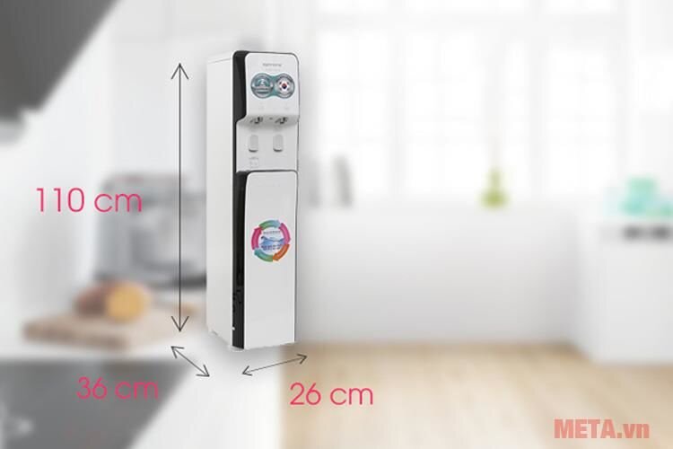 Máy lọc nước RO có tích hợp nóng lạnh Korihome WPK-838