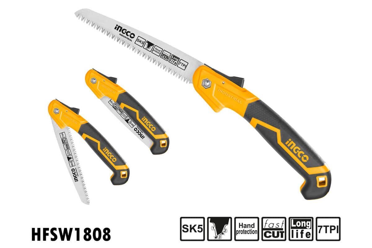 Cưa tay xếp 180mm INGCO HFSW1808
