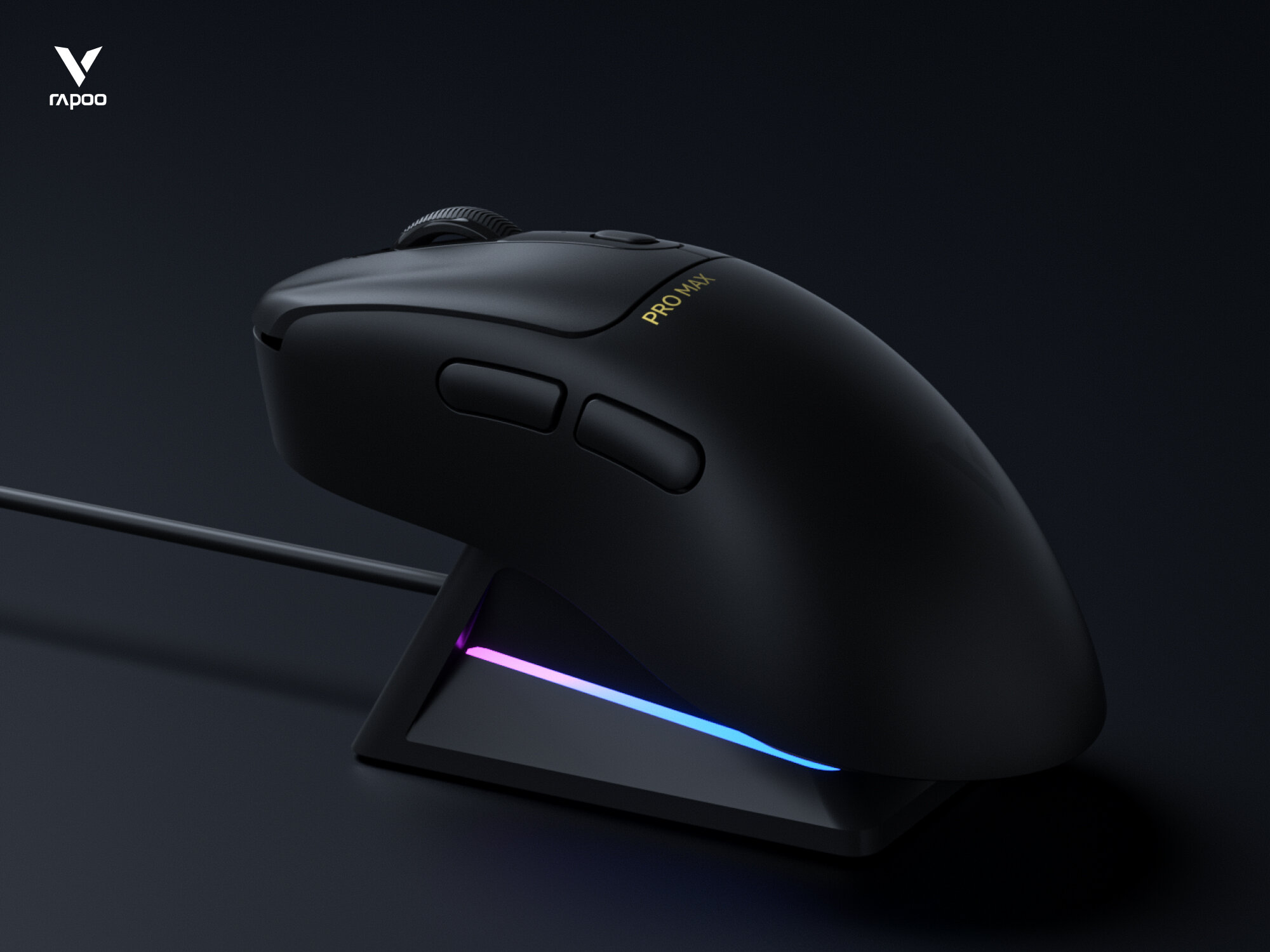 Chuột Gaming không dây Rapoo VT3 Pro Max (Wireless 2.4ghz/Trắng) 8