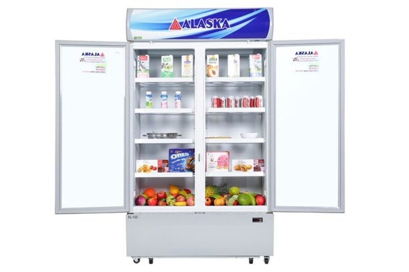 Tủ mát Alaska 2 cánh 1200 lít SL12C