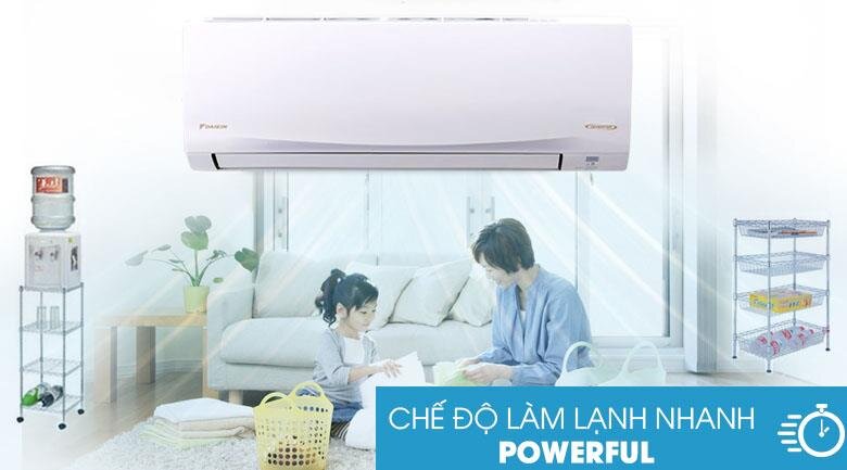 Điều hòa Daikin 1 chiều inverter ATKQ35TAVMV- 11.950BTU