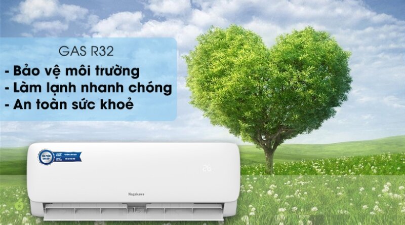 điều hòa Nagakawa 12000 BTU 1 chiều NS-C12R2M09