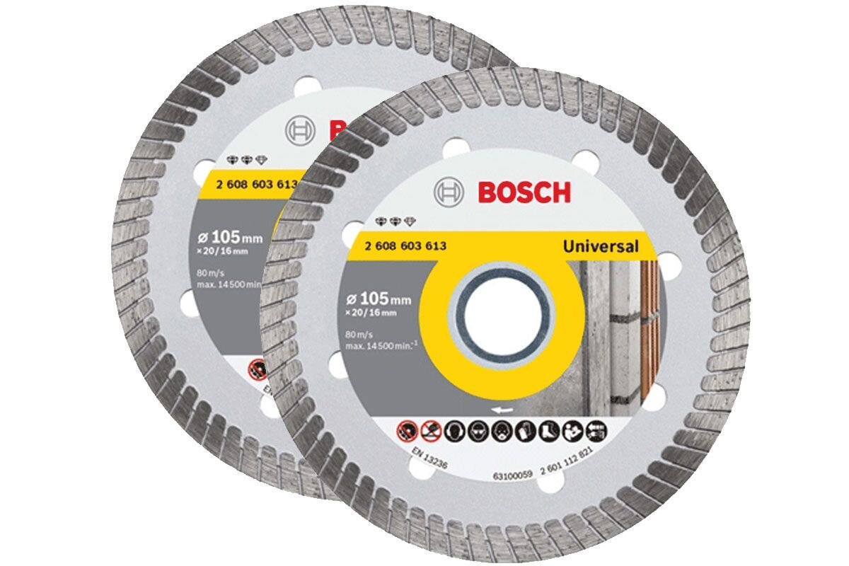 Đĩa cắt kim cương Turbo 105mm Bosch 2608603613