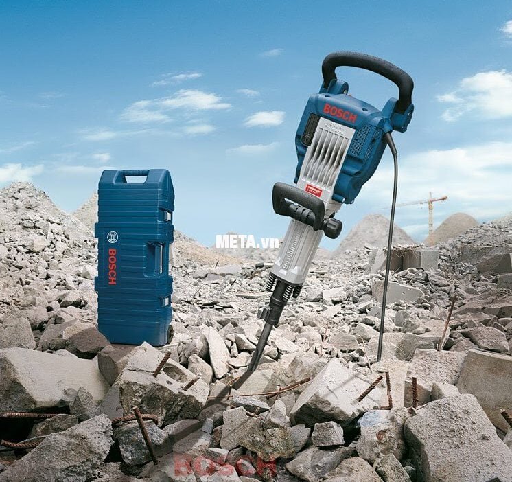 Máy khoan đục bê tông Bosch GSH 16-30 cho hiệu quả làm việc cao