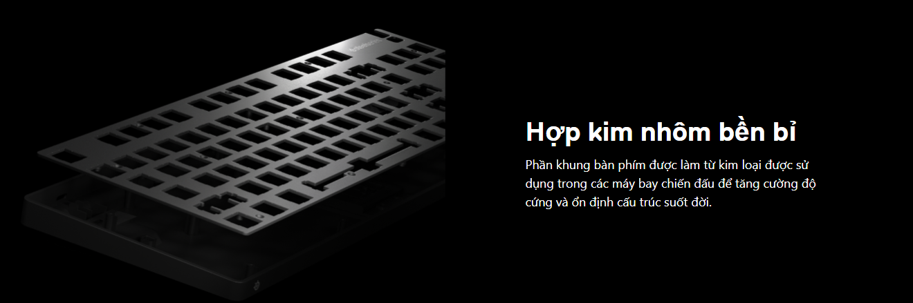 Bàn phím có dây Steelseries Apex 9 TKL US 64847 - Swappable Switch 4