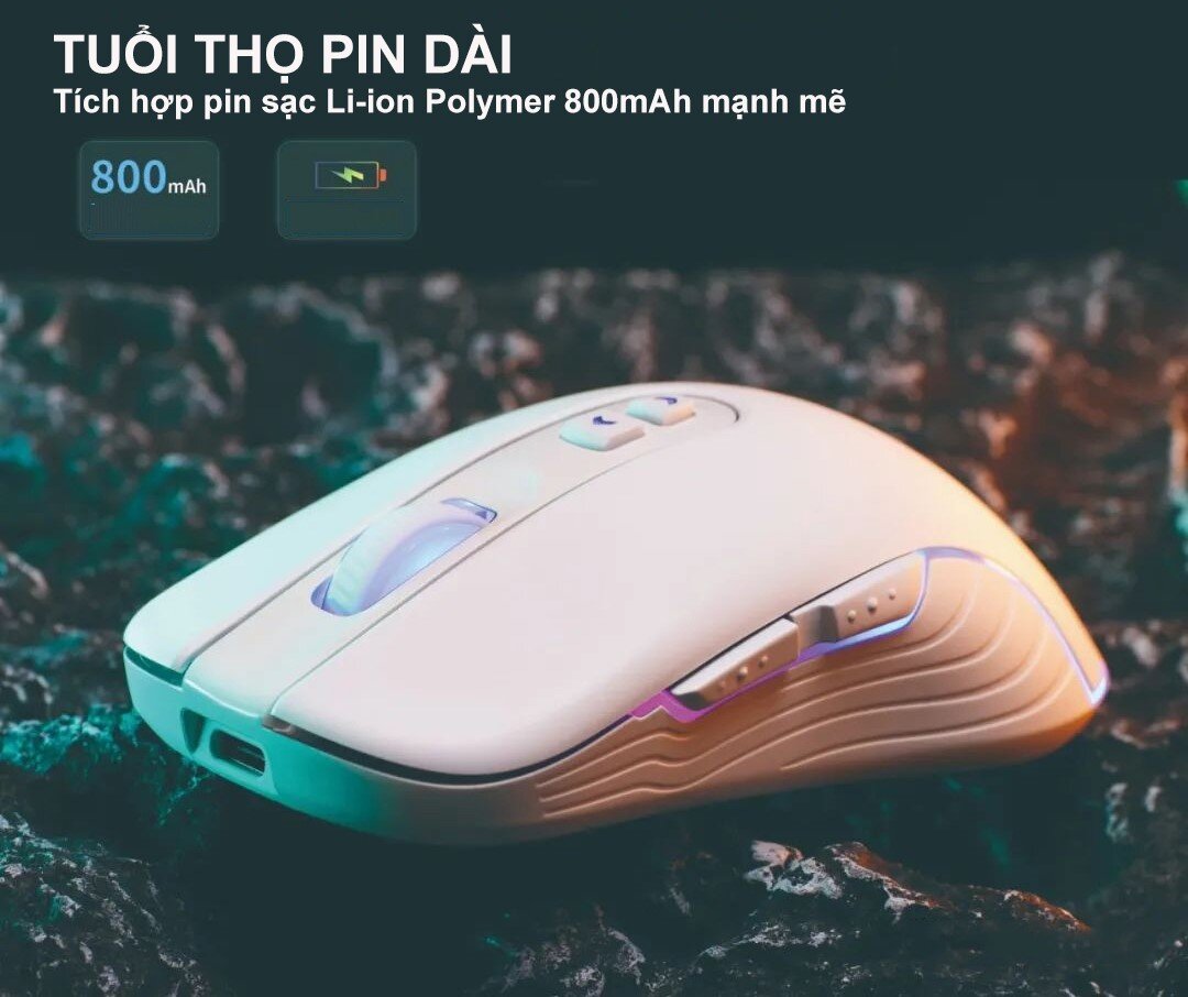 Chuột Gaming không dây Newmen WGX6