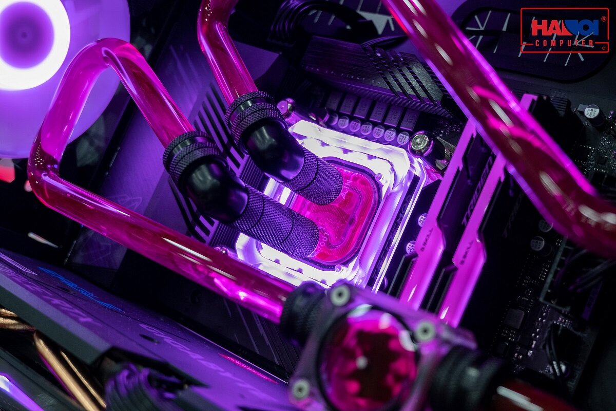 Tản nhiệt nước Custom Freezemod Rainbow RGB P3 V2 Kit ( AMD AM4 - Intel LGA 115X  20XX )