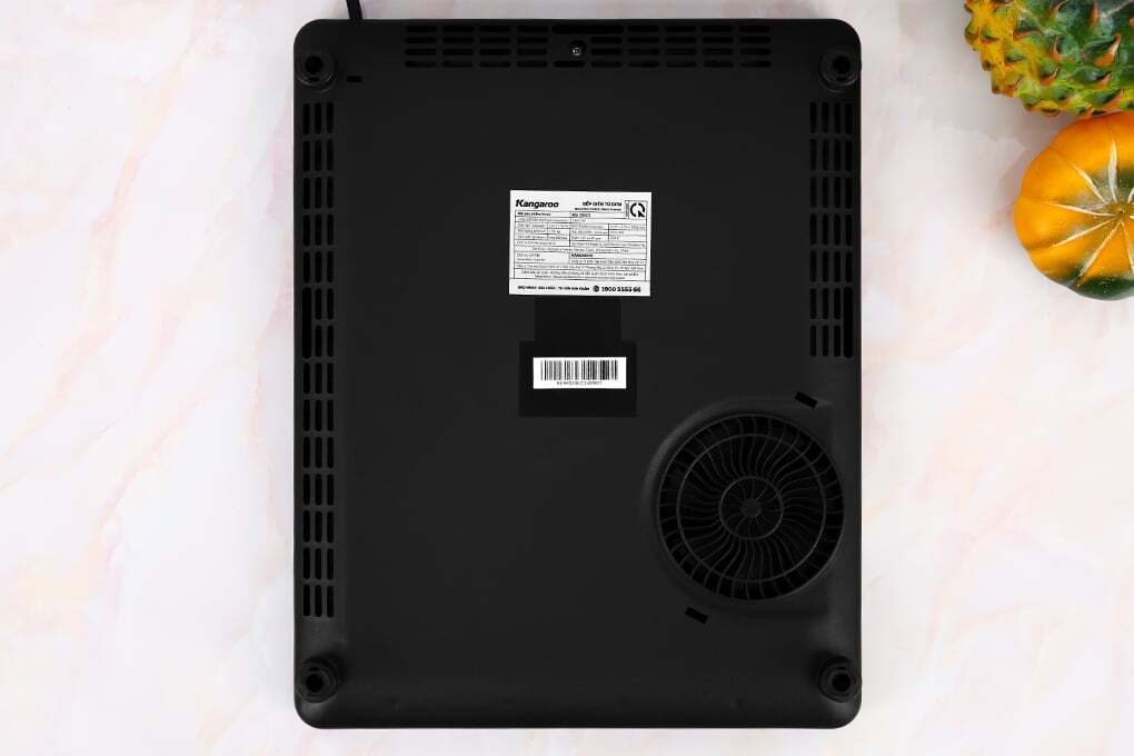 Mặt dưới của bếp từ KG15IC1 Mặt dưới của bếp từ KG15IC1