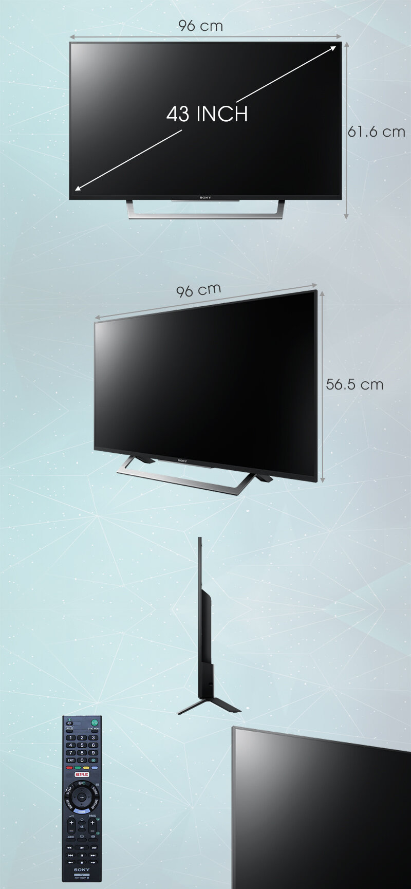 Internet Tivi Sony 43 inch KDL-43W750D Internet Tivi Sony 43 inch KDL-43W750D