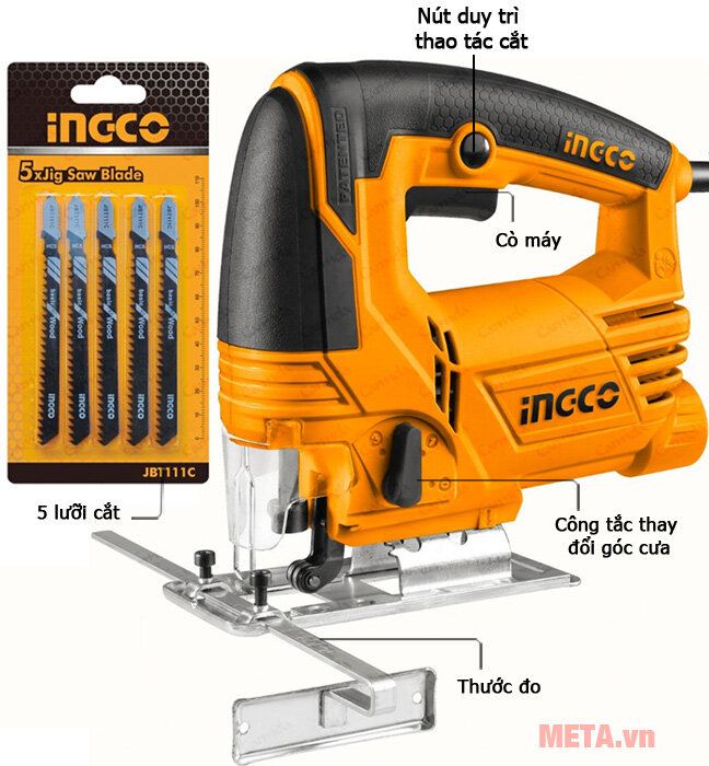 Máy cưa lọng INGCO JS6508