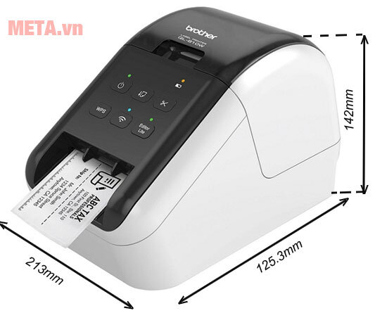 Máy in nhãn Wifi Brother QL-810W